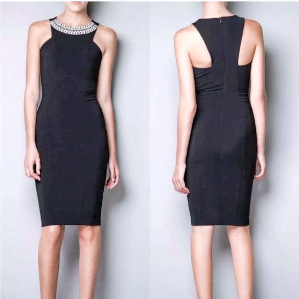 Little Black Dress Jeweled Collar